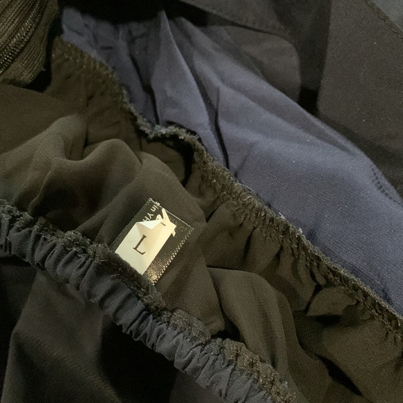 Beautiful faded blue to navy dress with rhinestone design on side - Picture 5 of 5